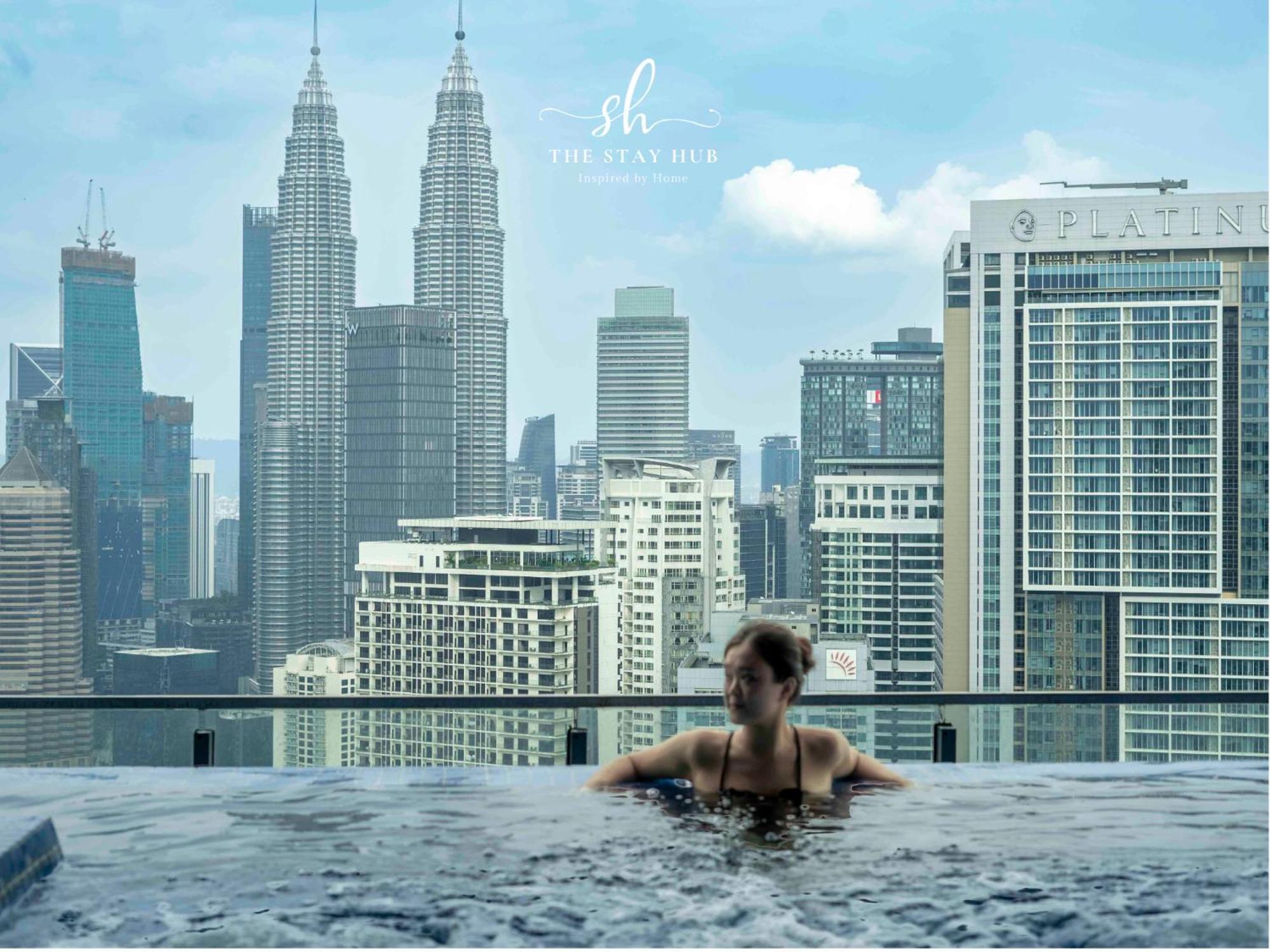 The Luxe Klcc View Sky Pool Leilighet Kuala Lumpur Eksteriør bilde