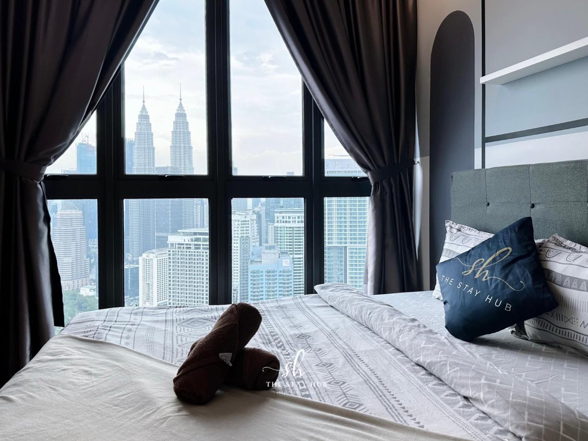 The Luxe Klcc View Sky Pool Leilighet Kuala Lumpur Eksteriør bilde