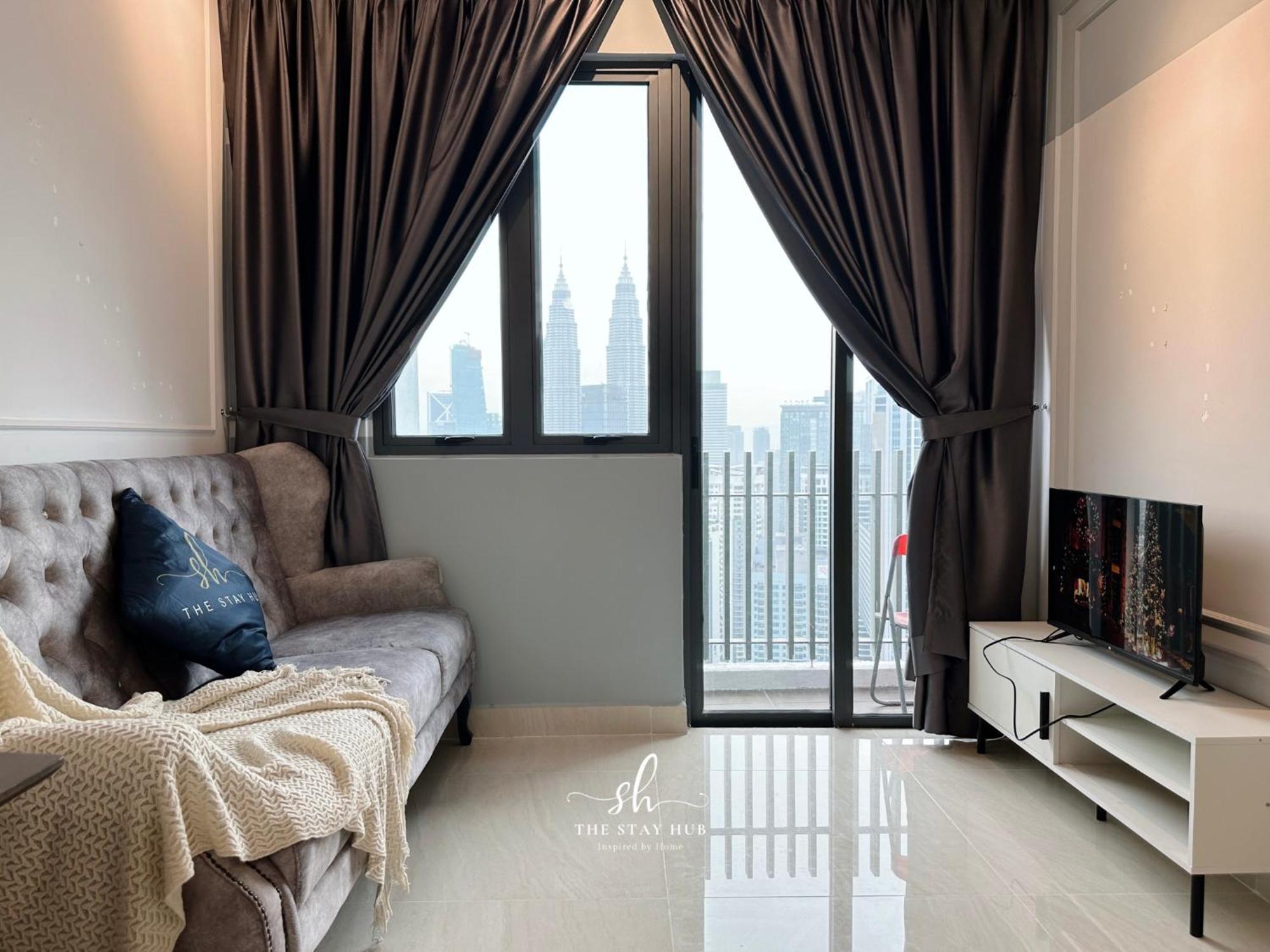 The Luxe Klcc View Sky Pool Leilighet Kuala Lumpur Eksteriør bilde
