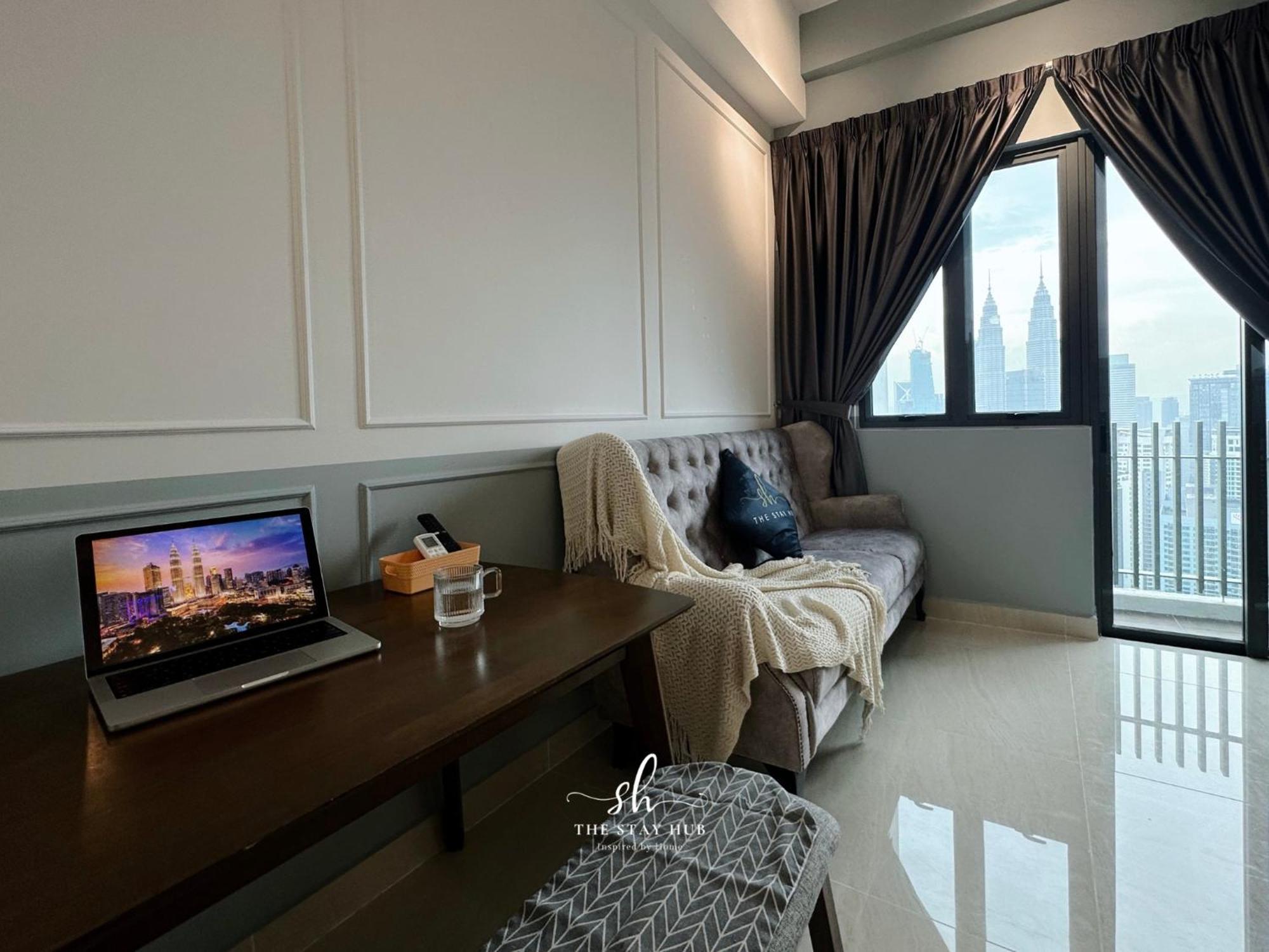 The Luxe Klcc View Sky Pool Leilighet Kuala Lumpur Eksteriør bilde