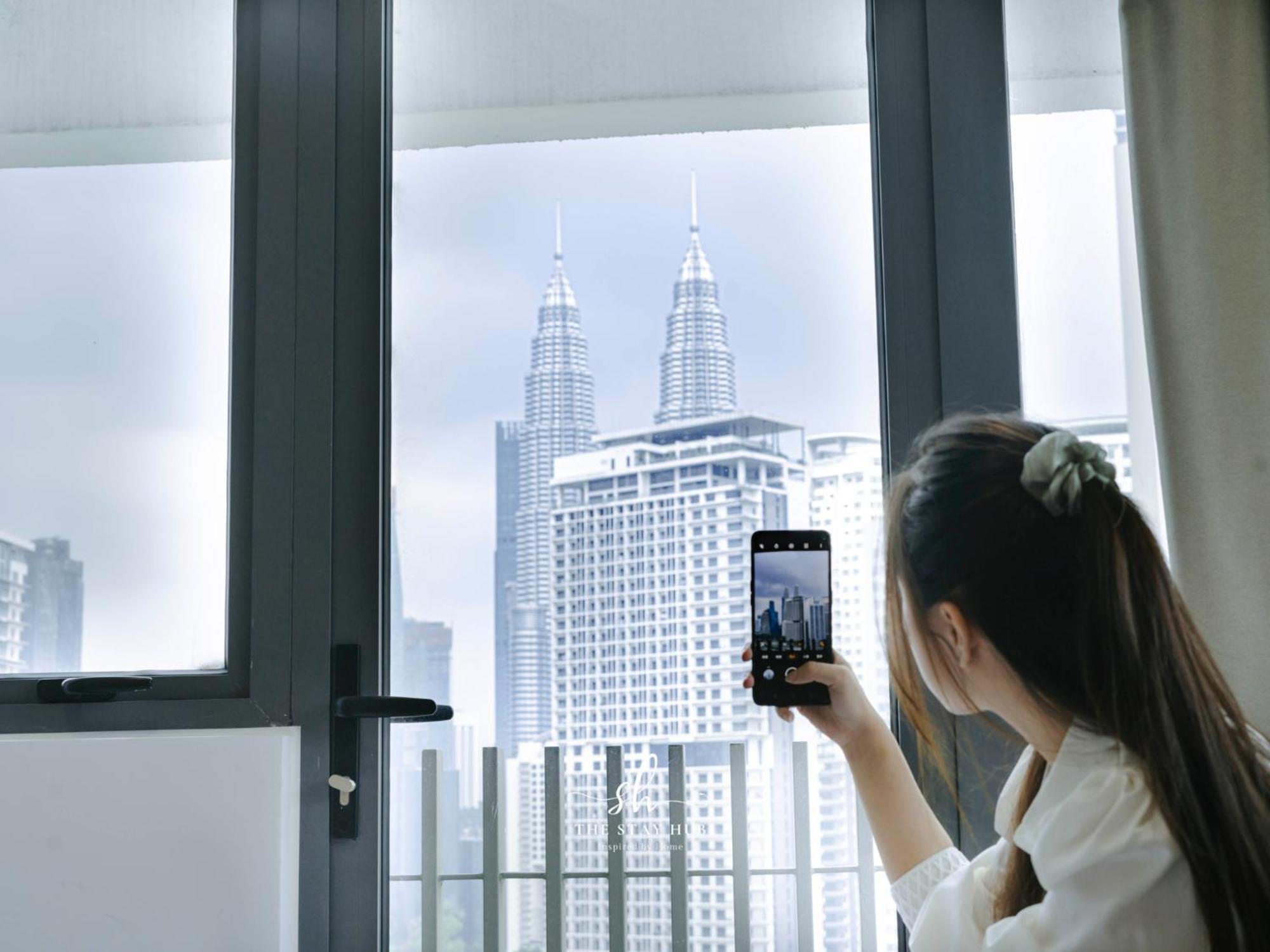 The Luxe Klcc View Sky Pool Leilighet Kuala Lumpur Eksteriør bilde