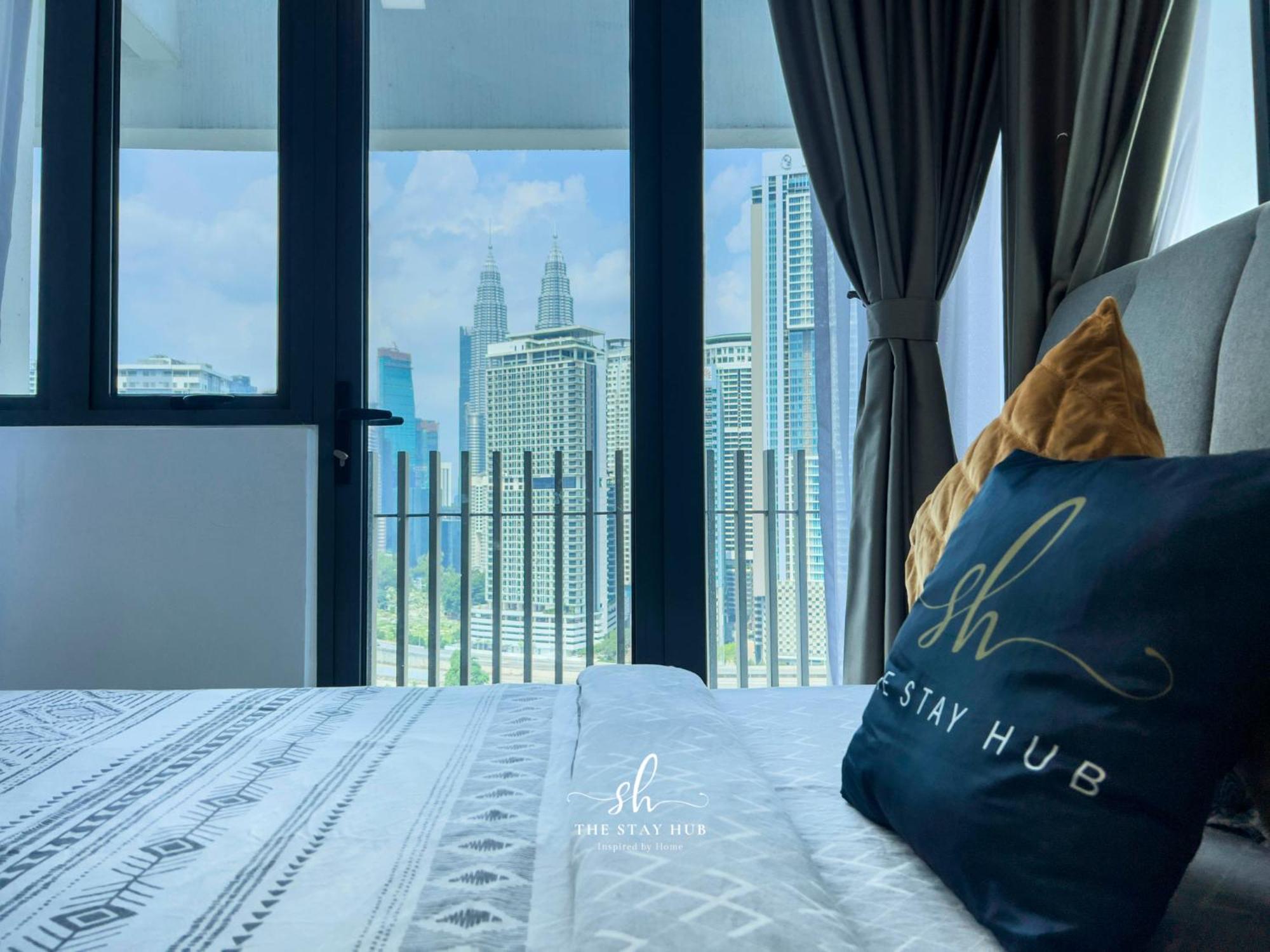 The Luxe Klcc View Sky Pool Leilighet Kuala Lumpur Eksteriør bilde