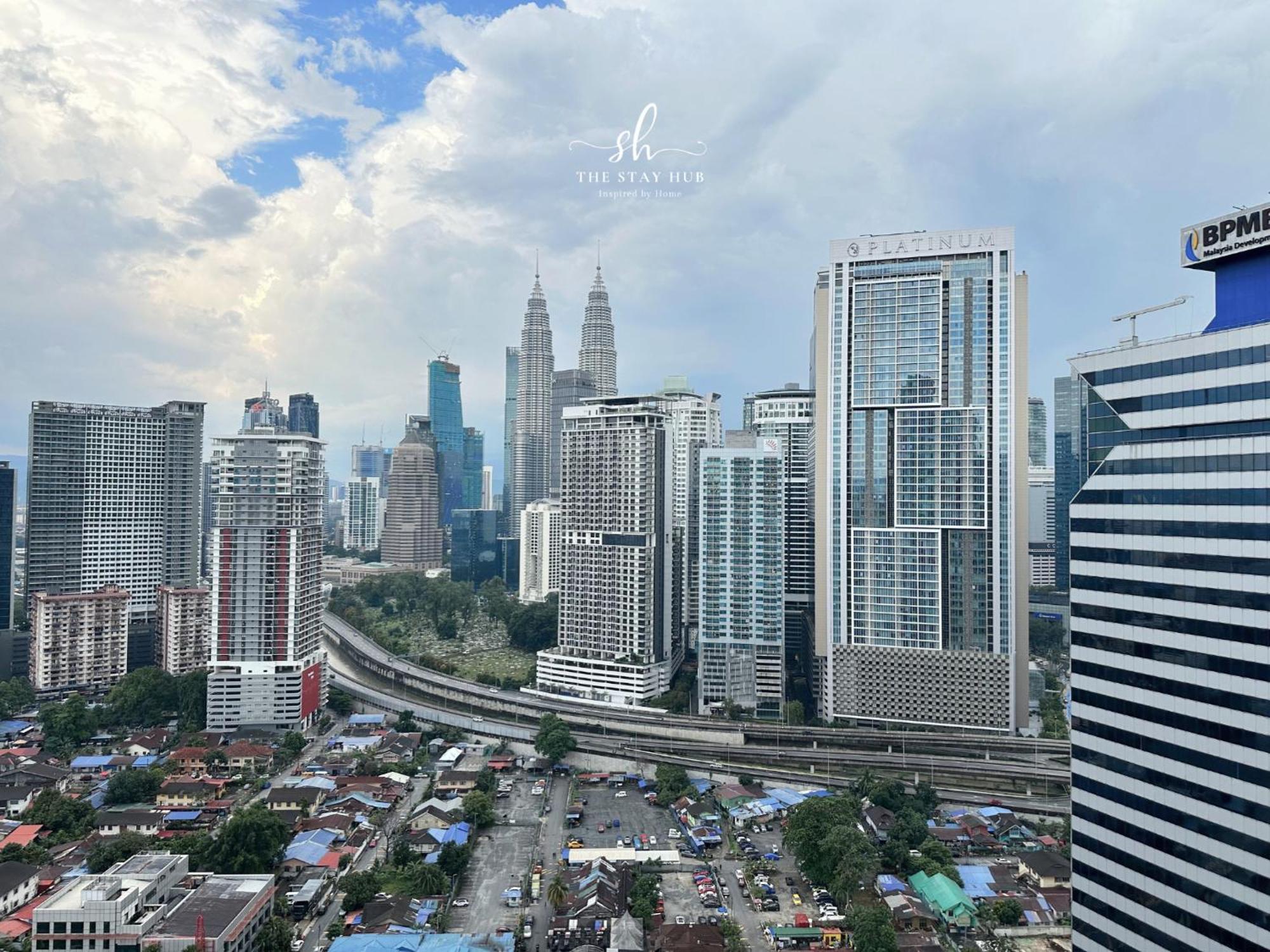 The Luxe Klcc View Sky Pool Leilighet Kuala Lumpur Eksteriør bilde